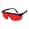 Laser enhancement glasses, red