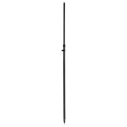 2022-M 2M Snap-Loc Carbon Fiber Rover Rod, Black