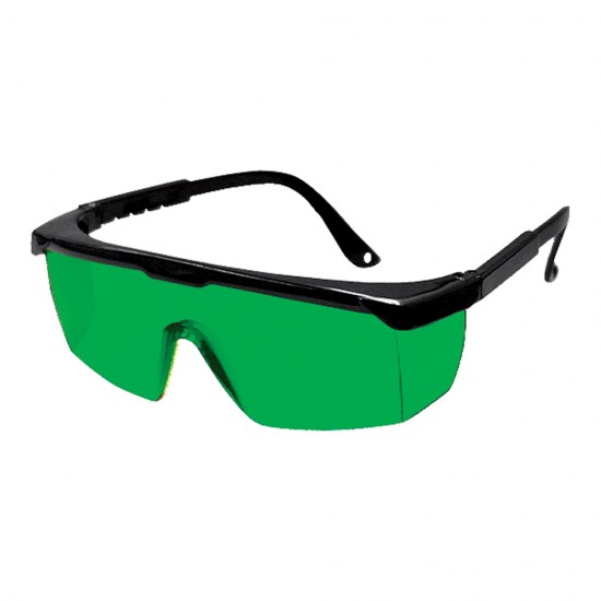 Laser enhancement glasses, green