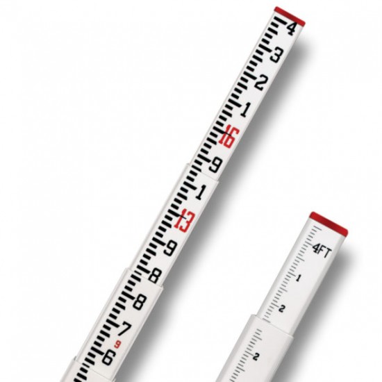 16-ft Fiberglass Leveling Rod (CR-type), Inches 16-ft Fiberglass Leveling Rod (CR-type), Inches
