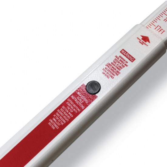 25' Surveyor's Fiberglass Leveling Rod (SVR-Type), Inches 25' Surveyor's Fiberglass Leveling Rod (SVR-Type), Inches