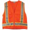 500-OR Construction Hi-Vis Orange Safety Vest