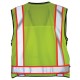 550 Surveyors Hi-Vis Lime Vest, Class 2 550 Surveyors Hi-Vis Lime Vest, Class 2