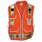 550-OR Surveyors Hi-Vis Orange Safety, Class 2