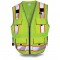 550 Surveyors Hi-Vis Lime Vest, Class 2