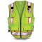 550 Surveyors Hi-Vis Lime Vest, Class 2