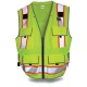 550 Surveyors Hi-Vis Lime Vest, Class 2 550 Surveyors Hi-Vis Lime Vest, Class 2