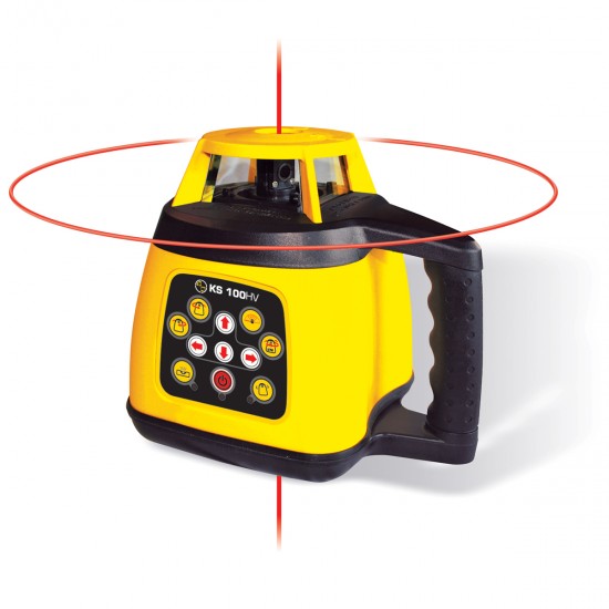 KS 100HV HORIZONTAL & VERTICAL ROTARY LASER KS 100HV HORIZONTAL & VERTICAL ROTARY LASER
