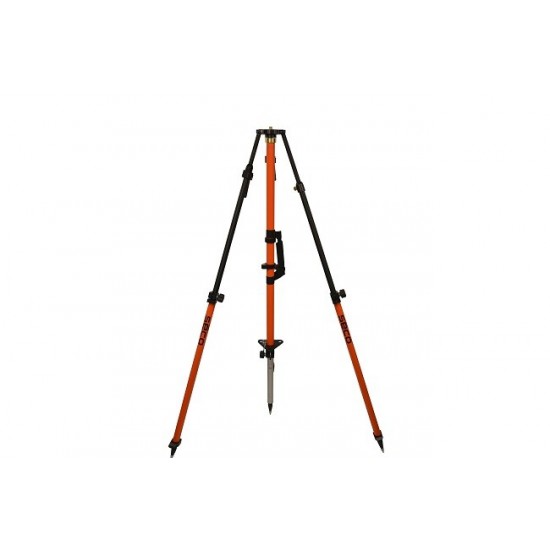 Graduated Collapsible GPS Antenna Tripod - Flo Orange