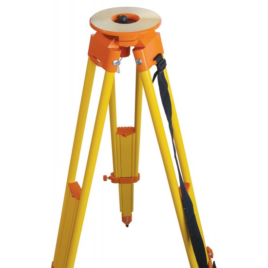 Birch wood/Fiberglass Quick Clamp Hybrid Tripod - Orange Birch wood/Fiberglass Quick Clamp Hybrid Tripod - Orange
