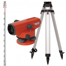 24x Auto Level Package - 4 m - 5 mm