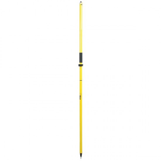 2 m GPS Rover Rod with Cable Slot - Standard Yellow 2 m GPS Rover Rod with Cable Slot - Standard Yellow