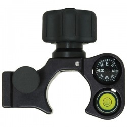 Claw Pole Clamp with Compass and 40-minute Vial