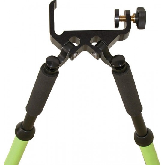 Invar Rod Bipod - Flo Yellow Invar Rod Bipod - Flo Yellow