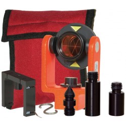 25 mm Mini Prism System with Center Vial - Flo Orange