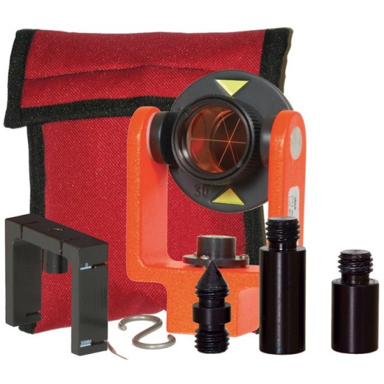 25 mm Mini Prism System with Center Vial - Flo Orange 25 mm Mini Prism System with Center Vial - Flo Orange