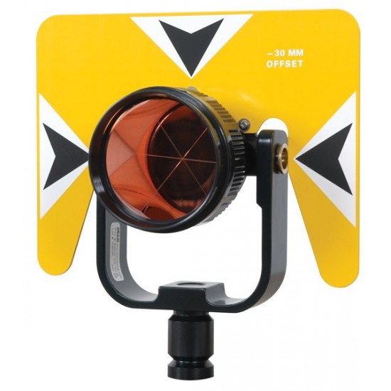 62 mm Standard Prism Assembly with 5.5 x 7 inch Target - Yellow with Black 62 mm Standard Prism Assembly with 5.5 x 7 inch Target - Yellow with Black
