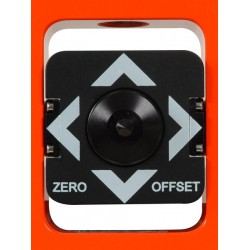 25 mm Stakeout Prism Assembly / 0 and -30 mm Offset - Flo Orange