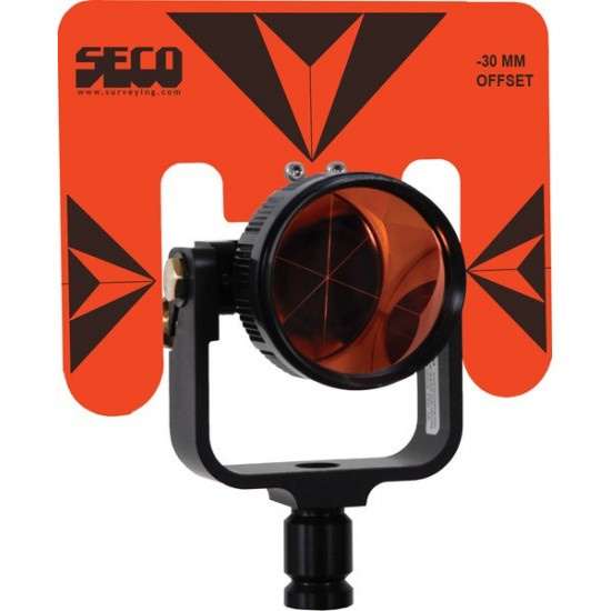 62 mm Premier Prism Assembly with 5.5 x 7 inch Target - Flo Orange with Black