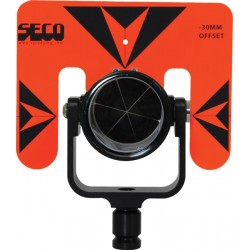 Rear Locking 62 mm Premier Prism Assembly with 5.5 x 7 inch Target - Flo Orange with Black