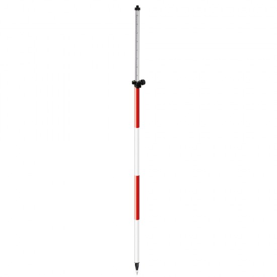 8.5' Twist Lock Red/White Prism Pole, aluminum 8.5' Twist Lock Red/White Prism Pole, aluminum