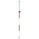 8.5' Twist Lock Red/White Prism Pole, aluminum 8.5' Twist Lock Red/White Prism Pole, aluminum