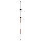 12' Twist Lock Red/White Prism Pole, aluminum 12' Twist Lock Red/White Prism Pole, aluminum